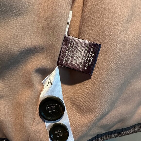 ANN TAYLOR Brown Tweed 2-Piece Business Suit ~ Jacket Size 6 ~ Skirt Size 4 - Picture 6 of 10